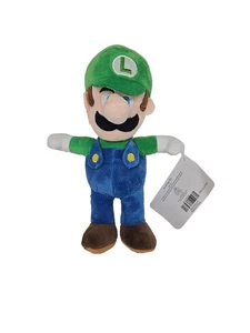 Super Mario Bros Luigi Stofftier Plüschpuppe Spielzeug 8 Zoll - Bild 1 von 2