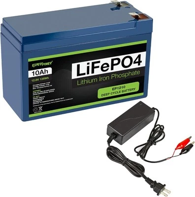 Battery Charger Bundle 12V 2A charger 12V 20Ah Battery Lithium - Image 1 of 4