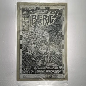 Post Malone's Big Rig #1 2025 - Maria Wolf 1:85 B&W Lines Bundle Box Ed. | NM - Picture 1 of 7