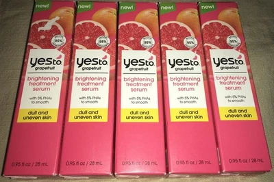 5 soro de tratamento clareador Yes To Grapefruit 5% PHAs para suavizar a pele maçante 0,95 - Imagem 1 de 3