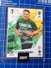 VIKTOR GYOKERES RC ROOKIE CARD 35/99 Topps Total Football 2023-24 #479 NUMBERED