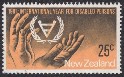 Nueva Zelanda SC# 725 1981 - IYD - Usado Foto 1 de 2