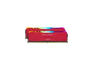Crucial Ballistix 3200 DDR4 16GB DRAM RGB Desktop Gaming Memory BL2K8G32C16U4RL - Picture 1 of 3