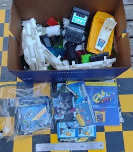 Vintage '80s Fisher Price Construx Lot 6+ pounds Various Sets/Instruction Sheets - Foto 1 di 14