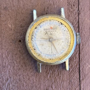 Reloj Brichot 17 Jewels Damas Hecho en Suiza para Piezas/Reparación - Imagen 1 de 11