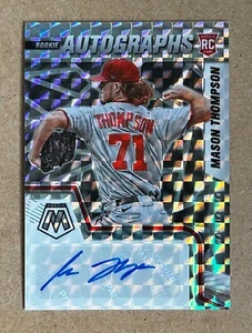 2022 Panini Mosaic Mason Thompson Auto Silver Mosaic Prizm RAM-MT (RC) - Bild 1 von 2