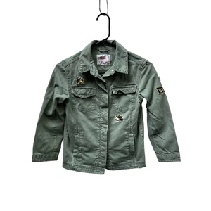 Justice jeans army jacket size 8 - Picture 1 of 7