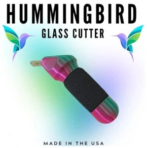 Creator's Hummingbird Glass Cutter with Foam Grip for Stained Glass -Made in USA - Picture 1 of 2