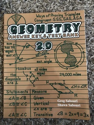 Teaching Text Books Geometry Answer Key and Test Bank Versio... by Shawn Sabouri - Image 1 of 2