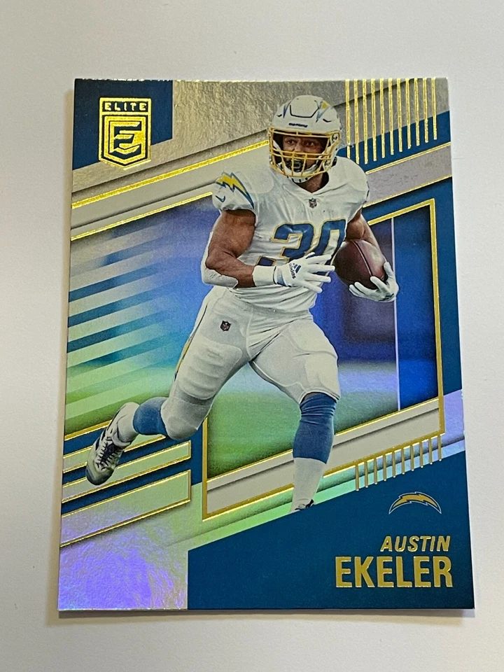 2022 Panini Donruss Elite Football #43 - Austin Ekeler - Los Angeles Chargers - Image 1 of 1