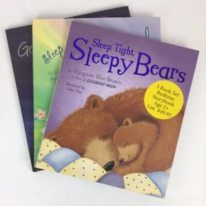 3 Margaret Wise BookTrio Sleep Little Angel, Goodnight Little One, Sleepy Bears - Picture 1 of 13
