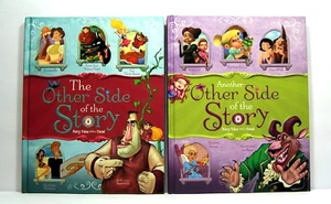 The Other Side of the Story Fairy Tales with a Twist Hardcover Books Funny 2 LOT - Imagen 1 de 7