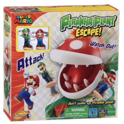 Juegos Super Mario Piraña Planta Escape! - Juego de acción de mesa para edades 4+ Foto 1 de 3