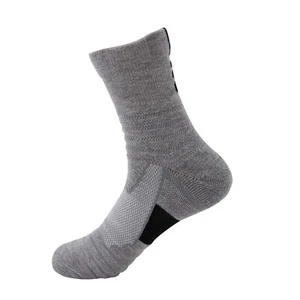 Lot 1-12 Gray Mens Athletic Cotton Casual Long Sport Work Crew Socks Size 9-11 - Picture 1 of 23