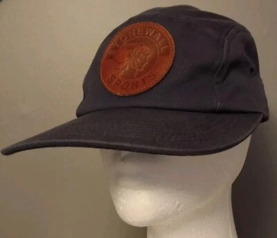 Sombrero cámper Legend Headwear de lona azul marino Stonewall Sports 2015 Cleveland LGBTQ Foto 1 de 4