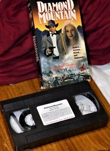 Diamond Mountain (1977) VHS 1991 HORROR WESTERN Tested Wrks Rare LIKE NEW - Picture 1 of 6