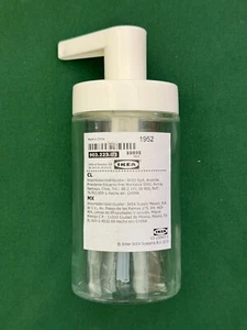 Glass Foaming Soap Pump Dispenser 6oz bottles *4 PACK* - Picture 1 of 2
