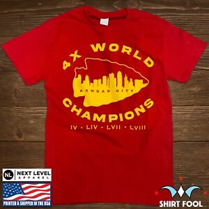 Kansas City Chiefs Super Bowl LVIII Championship T-Shirt