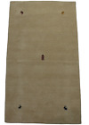 Gabbeh Beżowy dywan 100% wełna Ręcznie tkany Loom Orientalny dywan 90x160 cm Lori v.c