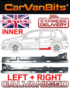 PARA VW GOLF 6 VI MK6 5K / PLUS 08-16 CARROCERÍA REPARACIÓN ALFÉIZAR ÓXIDO PANEL INTERIOR IZQUIERDO DERECHO - Imagen 1 de 13
