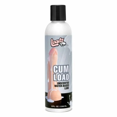 Lubrificante de sêmen à base de água sem perfume Loadz Cum Load 8 oz - Imagem 1 de 2