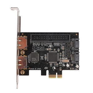 PCI-E 1.0 To SATA ESATA IDE Adapter Network Card Converter JMB363 For Computer - Afbeelding 1 van 12