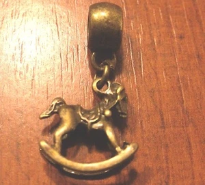 pendentif bronze cheval à bascule - Picture 1 of 1