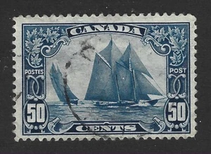 CANADA 1929 #158 King George V "Scroll" Issue (Bluenose) - Fine Used (02) - Picture 1 of 2