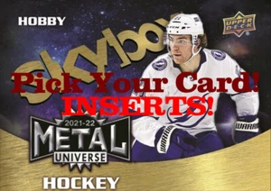 2021-22 NHL Metal Universe Skybox Inserts You Pick Chedder Prospects 21-22 Retro - Picture 1 of 27