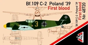 AMG 48720 Messerschmitt Bf.109C-2 (First Blood", Polska 1.IX.1939), 1/48 - Imagen 1 de 3