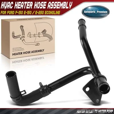 HVAC Heater Hose Assembly for Ford F-150 E-150 / E-250 Econoline 1997-1998 4.2L - Image 1 of 4