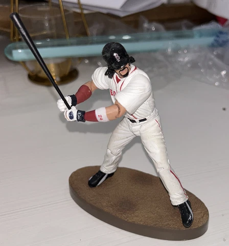 Major League Baseball 4" Action Figure Manny Ramirez Loose Complete Excellent Cover