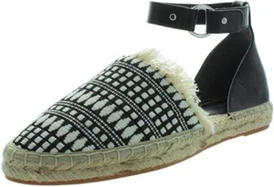 Rebecca Minkoff Women's Vicky Closed Toe Casual Shoes M2111006 Black White 7.5 - Picture 1 of 3