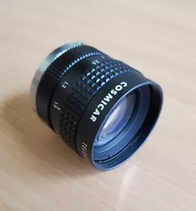 COSMICAR TELEVISION LENS 50mm 1:1.4 - Picture 1 of 4
