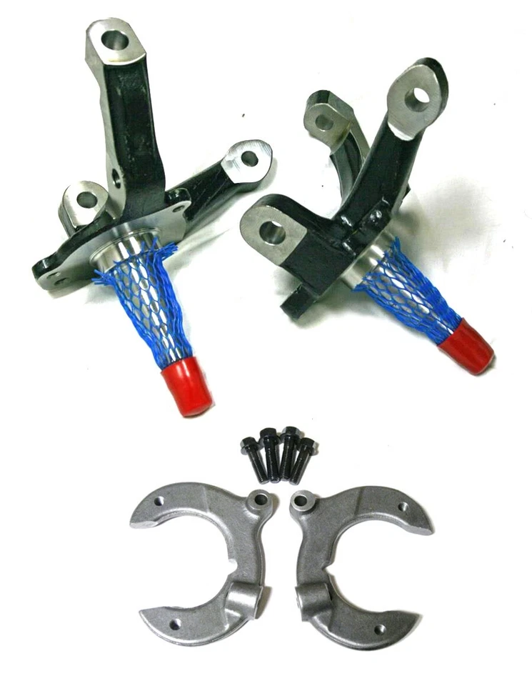 Ford Mustang 2 II Pinto Forged Stock Height Spindles + Caliper Mounting Brackets - Image 1 of 1