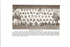 White Sox 1971 Team Picture Tommy John Wilbur Wood Chuck Tanner Johnny Sain