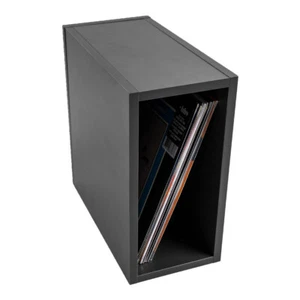 Record Box - Vinyl Record Storage - 12" Schallplatten Aufbewahrung ... Dark Grey - Bild 1 von 6