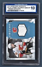 2015 Upper Deck Artifacts Johnny Gaudreau Flames #FA-JG Rookie ISA 10 #52758208