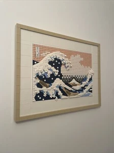 LEGO ART Hokusai The Great Wave 31208 One Screw Midle Frame Wall Bracket Mount - Picture 1 of 4