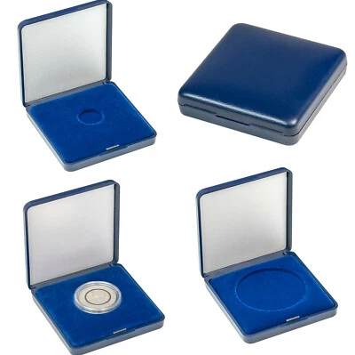 Etui Etuis Münzetui 70x70x15 für Münzen und Kapseln von 18 bis 50mm LINDNER 2029