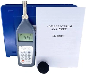 Sound Level Meter Noise Spectrum Analyzer with 25dB~130dB(A) A C and Lin(Linear) - Picture 1 of 24