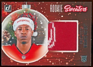 2021 Panini Donruss | JAELON DARDEN RC Patch Rookie Maglioni | NFL Buccaneers - Foto 1 di 2