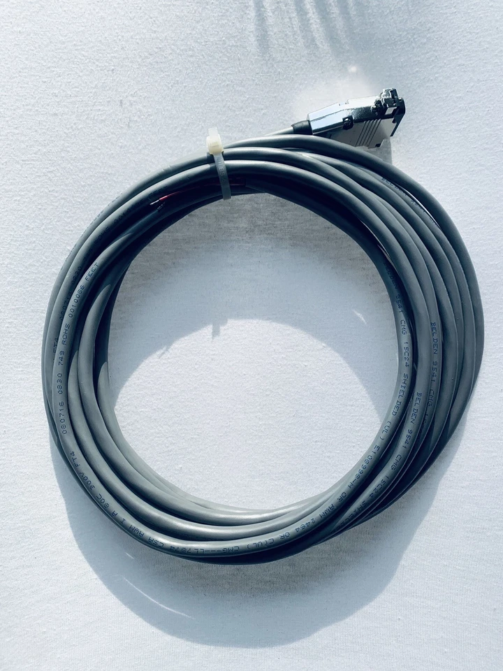 Brooks S124Y019AAA 25ft Power Cable 15-Pin Male D Connector SLAMf50/63 - Image 1 of 4