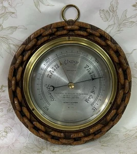 Vintage RAF Debden, Officers Mess Barometer, Negretti & Zambra. 1953, Essex - Picture 1 of 13