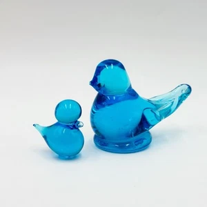 2 Vintage 1996 Bluebird of Happiness Mom And Baby - Picture 1 of 3
