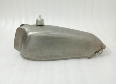 Honda TL250 TL 250 Trials 1975-76 Raw Steel Fuel Petrol Gas Tank +Cap |Fit For Foto 1 de 4