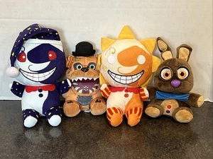 FNAF Plüsch Set Twisted Freddy Sundrop Moondrop Chocolate Bonnie SAUBER🔥 - Bild 1 von 22