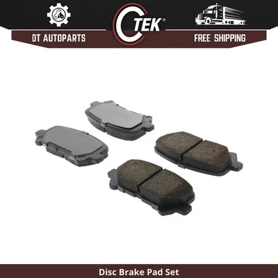 Para Honda Pilot 2009-2011 | Pastillas de freno de disco traseras centradas | Cerámica Foto 1 de 4