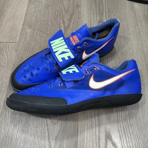 Nike Zoom Rival SD 4 Racer Blue Shot Put Throwing Shoes Size 12.5 685135-400 - Picture 1 of 6