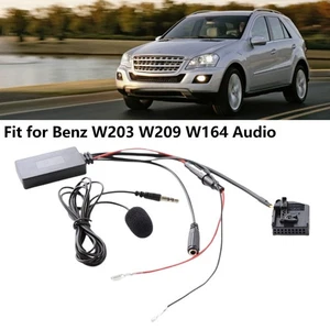 High-quality Adapter AUX Cable Adapter For Mercedes Car Audio Plastic Stereo - Picture 1 of 6